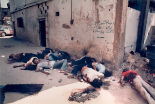 Images of the Shatila and Sabra massacre